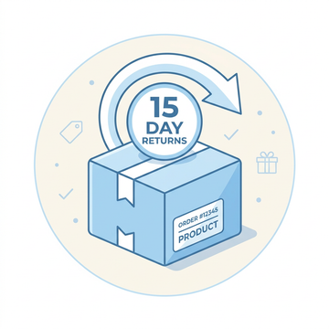 15 Days Return Icon